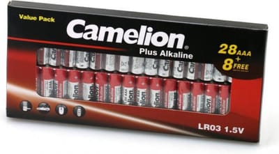 Camelion Alkaline – AAA – 36 stuks