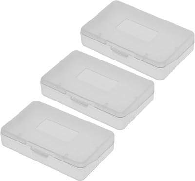 Dailygoods - Game Case - Game Cartridge Organizer - Transparant - Opbergdoos - Anti Stofkap - Geschikt voor Game Boy Advance - 10 Stuks