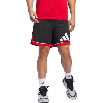Adidas Performance Adidas Basketball Badge Of Sport Short - Heren - Zwart