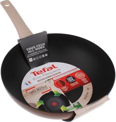 Tefal Respect Wokpan - Bruin - Ø 28cm - Inductie