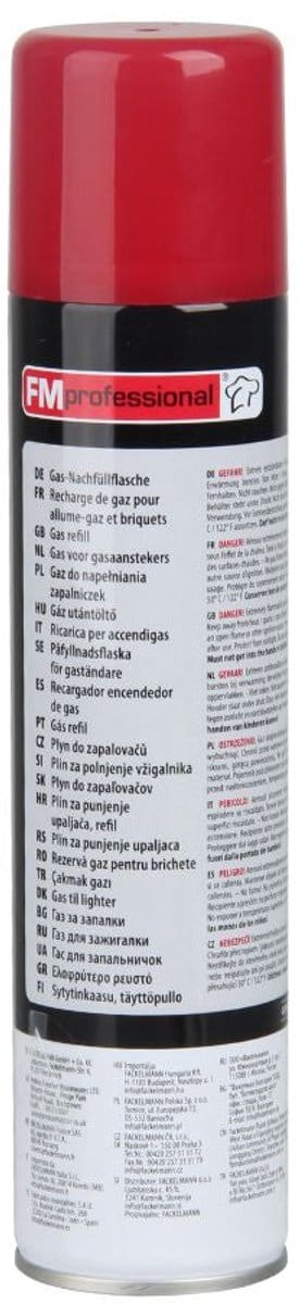 Gasnavulling 300 ml FM Professional