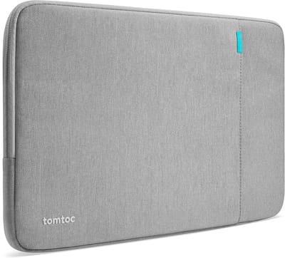 Tomtoc Defender-A13 Hoes voor MacBook Air/Pro 14" - Donkergrijs