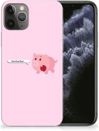 Apple iPhone 11 Pro Telefoonhoesje met Naam Pig Mud