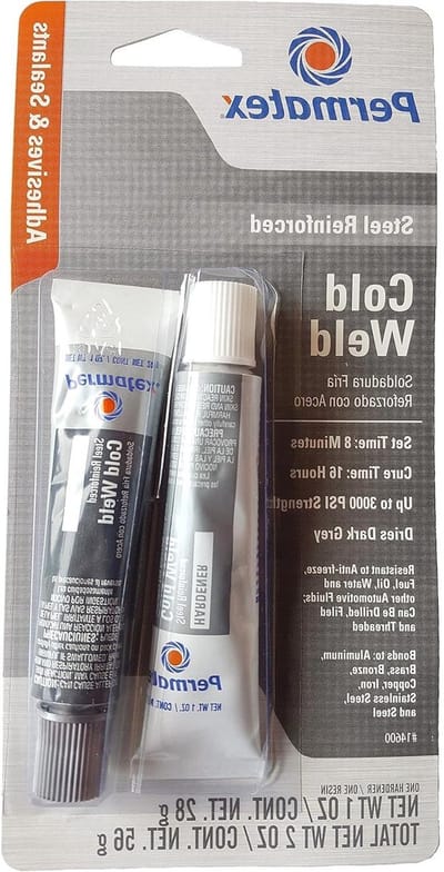Twee Delige Lijm - Reparatiemiddel Epoxy - Metaal Repareren - Hoge Treksterkte - 30 ml - Grijs