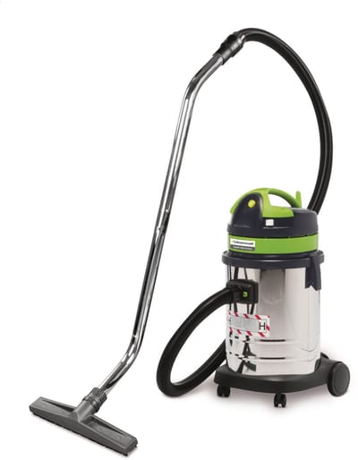 Industriële droogzuiger - H-klasse – voor giftige en schadelijke stoffen - 33 liter roestvrij stalen tank - 1 motor 1 kW 230 V Cleancraft DRYCAT 133 IC H-CLAS