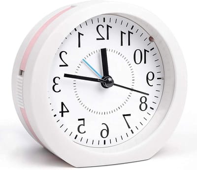 Wekker met Muziek - Digitale Klok - Wakker Worden - Groot Display - Langwerpig Vorm - Rood