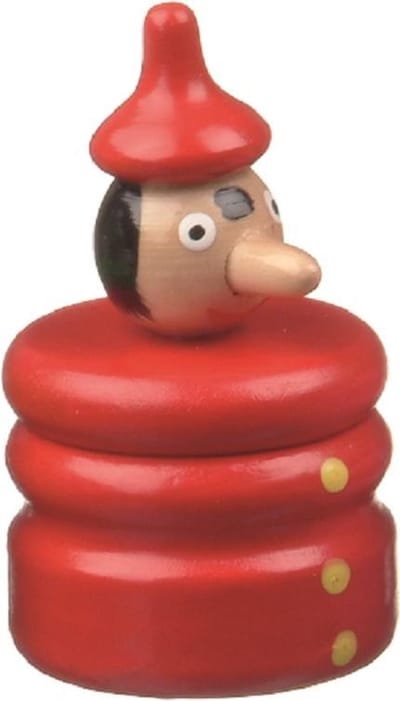Houten Tandendoosje pinokkio