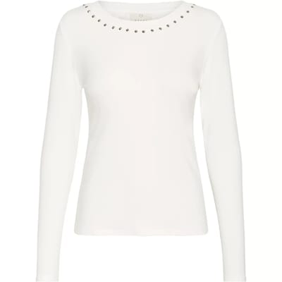 Dames-T-shirt met lange mouwen KAFFE KAMarty