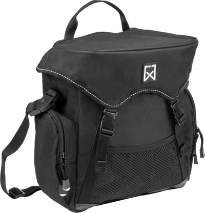 Willex Pakaftas - Enkele Fietstas - 10liter- Zwart - Sportief - Met Schouderband