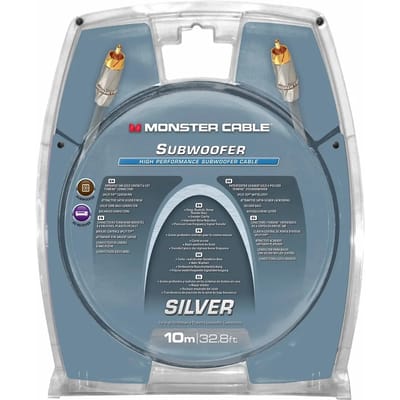 Hoogwaardige rca-kabel Monster Subwoofer