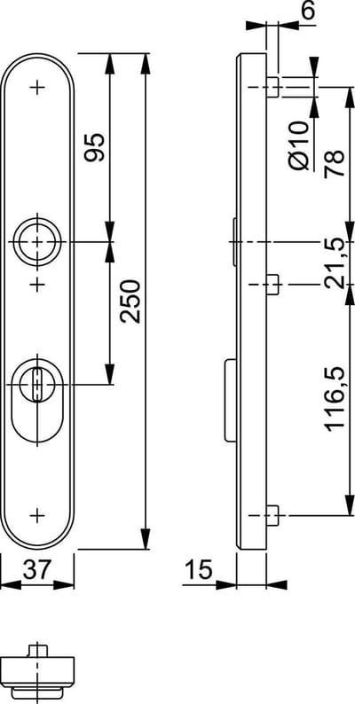 Hoppe vh smalbuitsch.F1 3280 rd pc72 ktb (Prijs per stuk)
