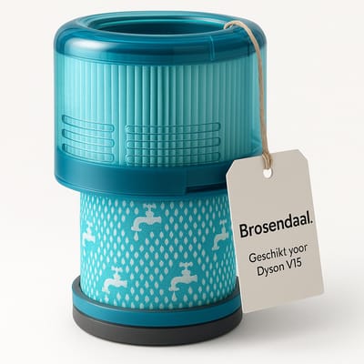 Brosendaal Filter geschikt voor Dyson V15 - Voor alle V15 modellen - SV22 | SV47 - Wasbaar en Herbruikbaar