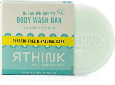 Bodywash Bar Eucalyptus & Pepermunt - Plasticvrije Body Wash – Vegan Douche Bar – Natuurlijke Zeepbar met Shea Butter – Palmolievrij