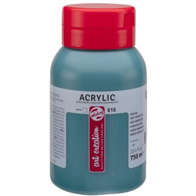 Talens Art Creation Acrylverf Pot 750 ml Vert Émeraude 616