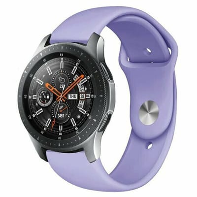 By Qubix - Rubberen sportband - Lila - geschikt voor Huawei Watch GT 6 / GT 7 / GT 6 pro / GT 7 pro - 46mm
