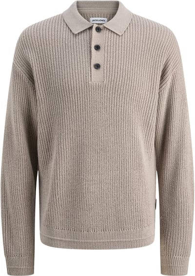 Jack & Jones Gebreide polo Effen Gebreide polo