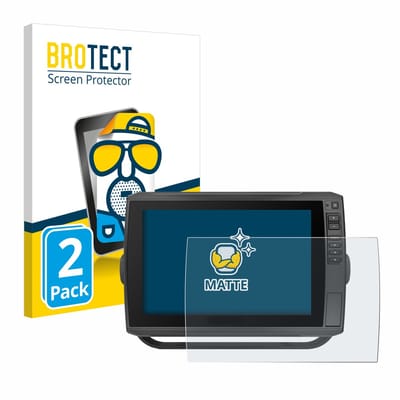 BROTECT - Screenprotector voor Garmin ECHOMAP Ultra 102sv - Folie Beschermfolie matte 2 Stuks