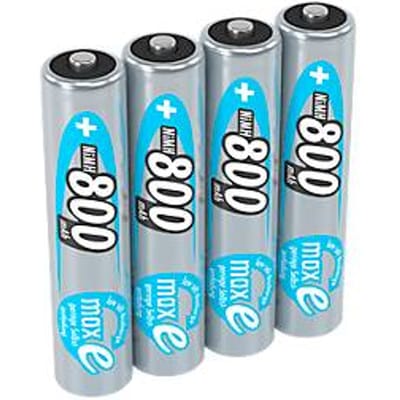 Ansmann maxE HR03 Oplaadbare AAA batterij (potlood) NiMH 800 mAh 1.2 V 4 stuk(s)