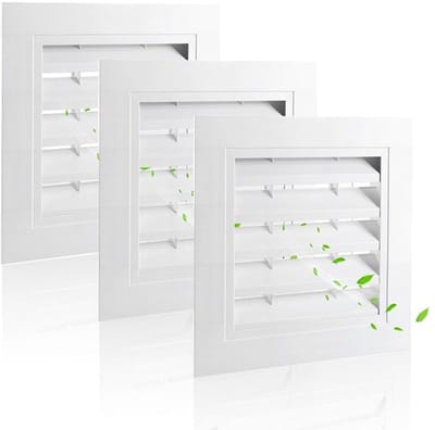 Dailygoods- Ventilatieafdekking Robuust Aluminium - Ventilatierooster
