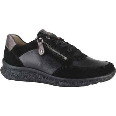 Hartjes Rap Sneakers - Dames - Zwart - Maat:43