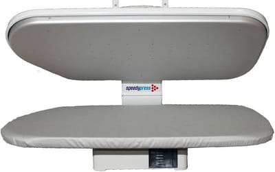Strijkijzerhoes Set - Onderdelen Pers - Kreukvrij Strijken - 3 Delige Set - 90 cm - Grijs
