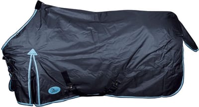 Harry's Horse Deken Thor 200gr Ebony 95cm