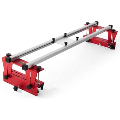VEVOR freesgeleider, 1625 mm, draagbaar, verstelbaar apparaat voor het gladmaken van panelen, doe-het-zelf freesgeleider voor houtbewerking, paneelgeleider, afwerkbank voor het gladmaken van hout