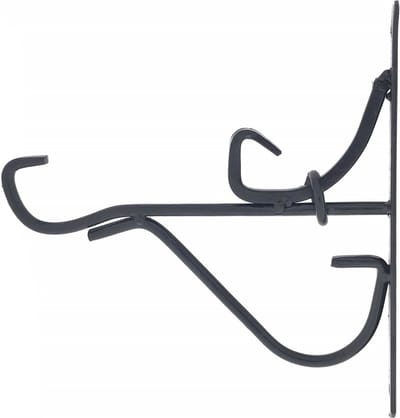 Benson Metalen plantenhanger - Weerbestendig - 25 x 24 cm - Zwart