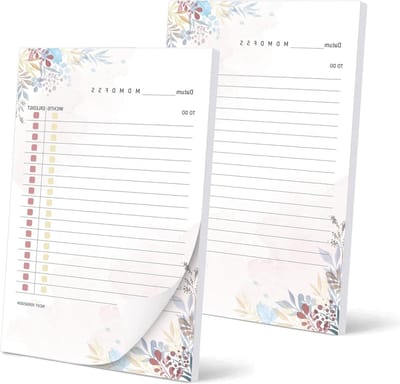 Notitieboek met bloemenprint in roze kleur - Perfect voor notities, dagboeken en creatief schrijven