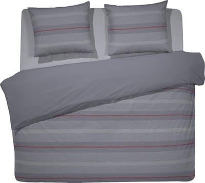 Damai Tomasso - Dekbedovertrek - 240 x 200/220 cm - Lits-jumeaux - Grey