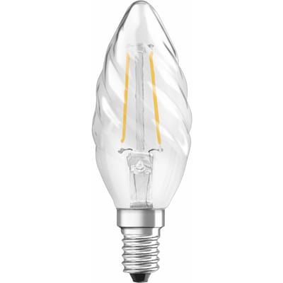 Osram Ledfilamentlamp Kaars Retrofit Twisted - D3,5cm - Warm Wit - E14 - 2,5w