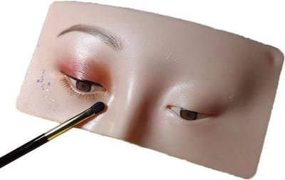 5D Oefenbord voor Make-up, Herbruikbaar Silicone Make-up Oefenbord, Perfect voor Make-up Training en Oefeningen, Ideaal voor Visagisten en Beginners