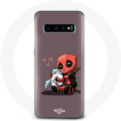 Case voor Samsung Galaxy s10 plus DeadPool Eenhoorn Eenhoorn