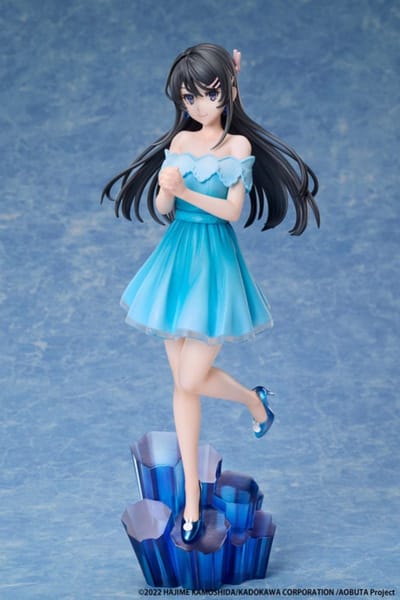 Elcoco Rascal Does Not Dream of a Knapsack Kid PVC Statue 1/7 Mai Sakurajima Jewel Princess 27 cm Beeld