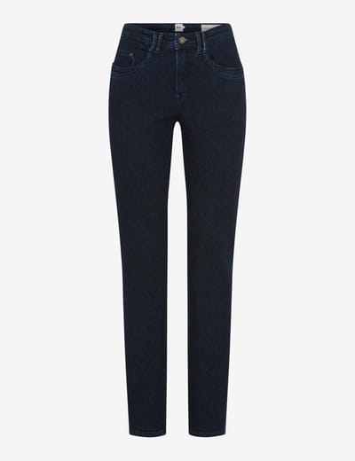 Brax Dames Jeans  Style MARY CLEAN DARK BLUE, denim donkerblauw, maat 34