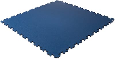 Rubbermagazijn - PVC kliktegel hamerslag - 7mm - 50x50cm - donkerblauw - winkel - showroom - garage - prijs per stuk