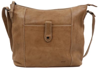 Bear Design Sophia Crossbodytas Medium Dames - Leer - Beige