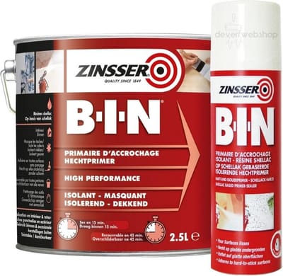 Zinsser B-I-N - 10 l - 10-12 m²/l