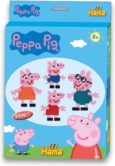 Hama Peppa Pig starterset 2000 beads Strijkkralen & -parels