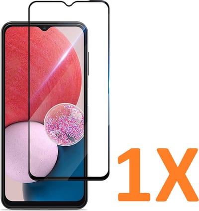 Volledige dekking Screenprotector Glas - Tempered Glass Screen Protector Geschikt voor: Samsung Galaxy A03s - 1x