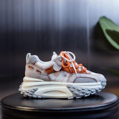 Ademende mesh-papaschoenen voor dames Zomer Nieuwe veelzijdige sport- en vrijetijdsschoenen Cortez 40 oranje