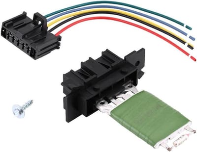 Ventilatorkachelmotor reparatieset met kabelboom voor auto's - Warmteventiel weerstand.