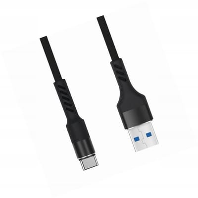 Versterkte USB-C-kabel 1 m voor myPhone Hammer Blade 3 - Snel opladen