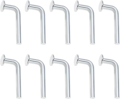100 Stuks Pallet Rack Bevestigingsclips voor Stellingen - Stevige Locking Pins, Heavy Duty Clips en Hooks voor Veiligheid en Stabiliteit