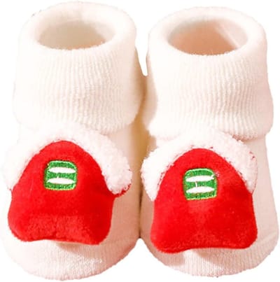 Babysokjes - Nieuwkomer sokken - Kruipen en lopen - Antislip onderkant - 6-12 maanden - Multicolor