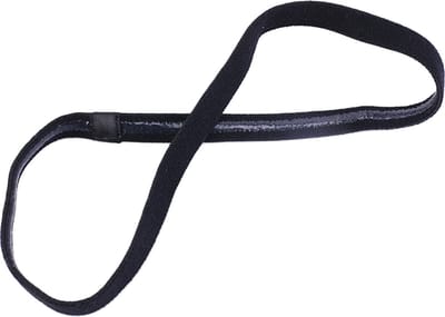 Haarband – Sporthaarband – Elastiek – 2 stuks – Zwart – 2x Zwart – Elastische Haarband – Hoofdband – Anti-Slip – Haarlint – Sport