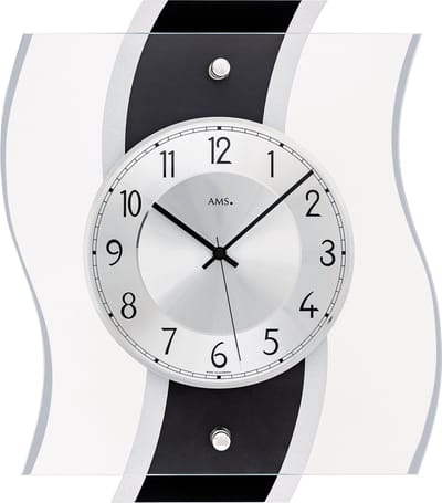 AMS 5571 wandklok Radio gestuurd