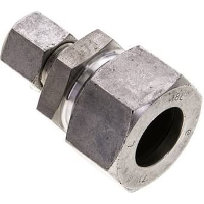 8L & 18L RVS Rechte Snijringkoppeling 315bar ISO 8434-1