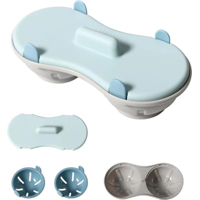 Pocheuse à œufs pour four à micro-ondes, cuiseur à œufs en plastique à 2 grilles avec couvercle pour une cuisson facile des œufs à la coque et des œufs domestiques, ustensiles de cuisine white