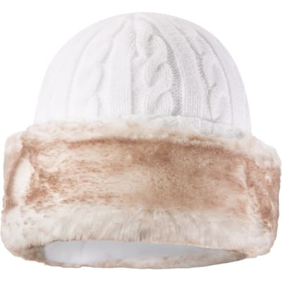 Mountain Warehouse Dames Nepbont Wintermuts (Crème)
